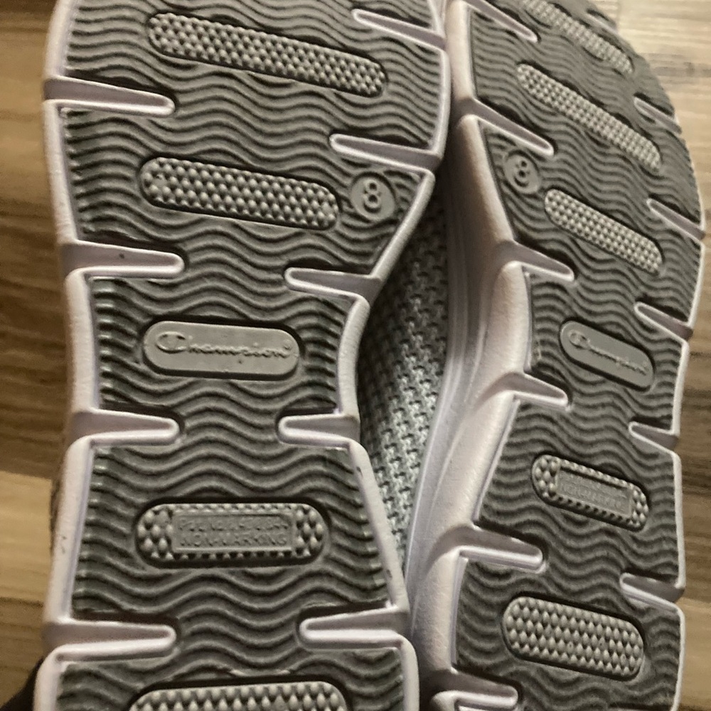 Champion Womens Beige Memory Foam Sneakers 8 - Picture 4 of 6